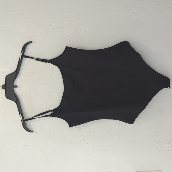 NWOT INTIMATELY FREE PEOPLE ROSIE DUO BLACK BODY SUIT - Picture 1 of 10